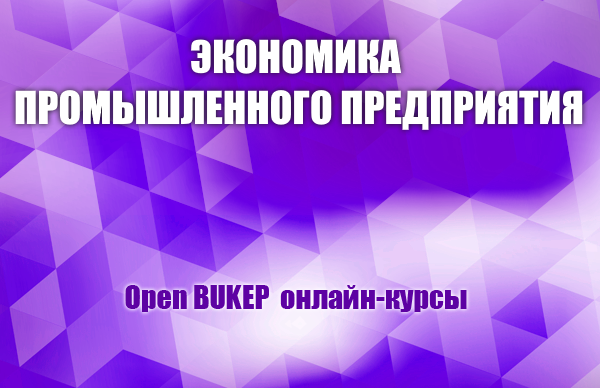 Экономика промышленного предприятия 102