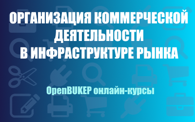 Организация коммерческой деятельности в инфраструктуре рынка 20
